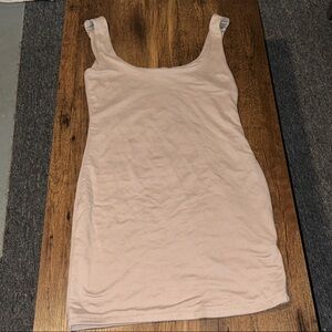 Charlotte Russe Cream Mini Dress